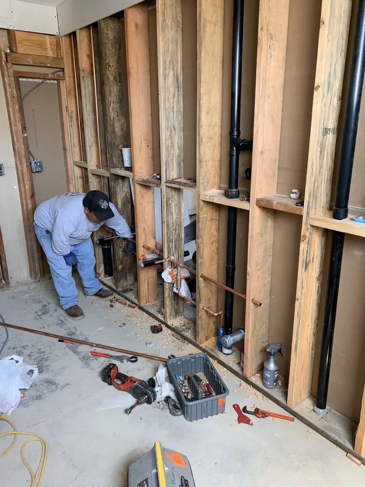 Commercial rough-in plumbing for Gas Line Repair in Holiday Hills